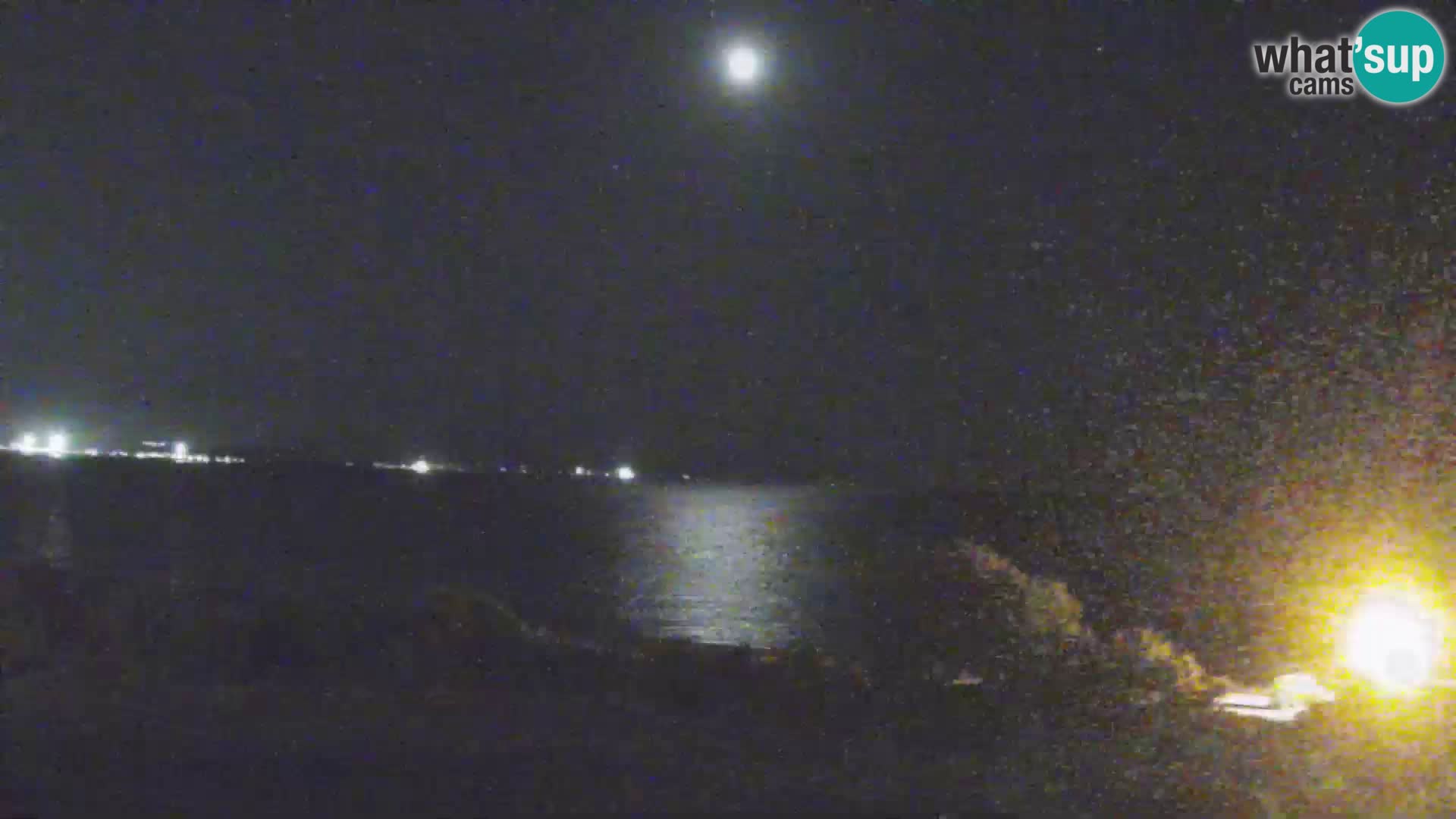 Live webcam Capoterra – La Maddalena beach – Sardinia – Italy