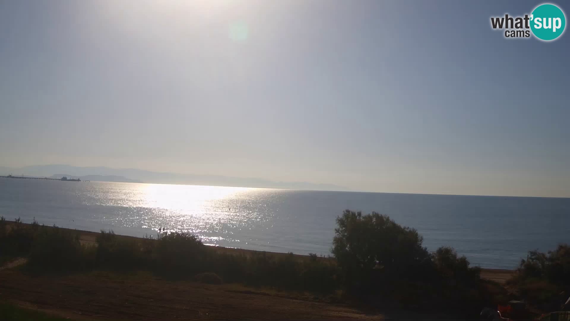 Webcam en vivo Capoterra – Playa La Maddalena – Cerdeña – Italia