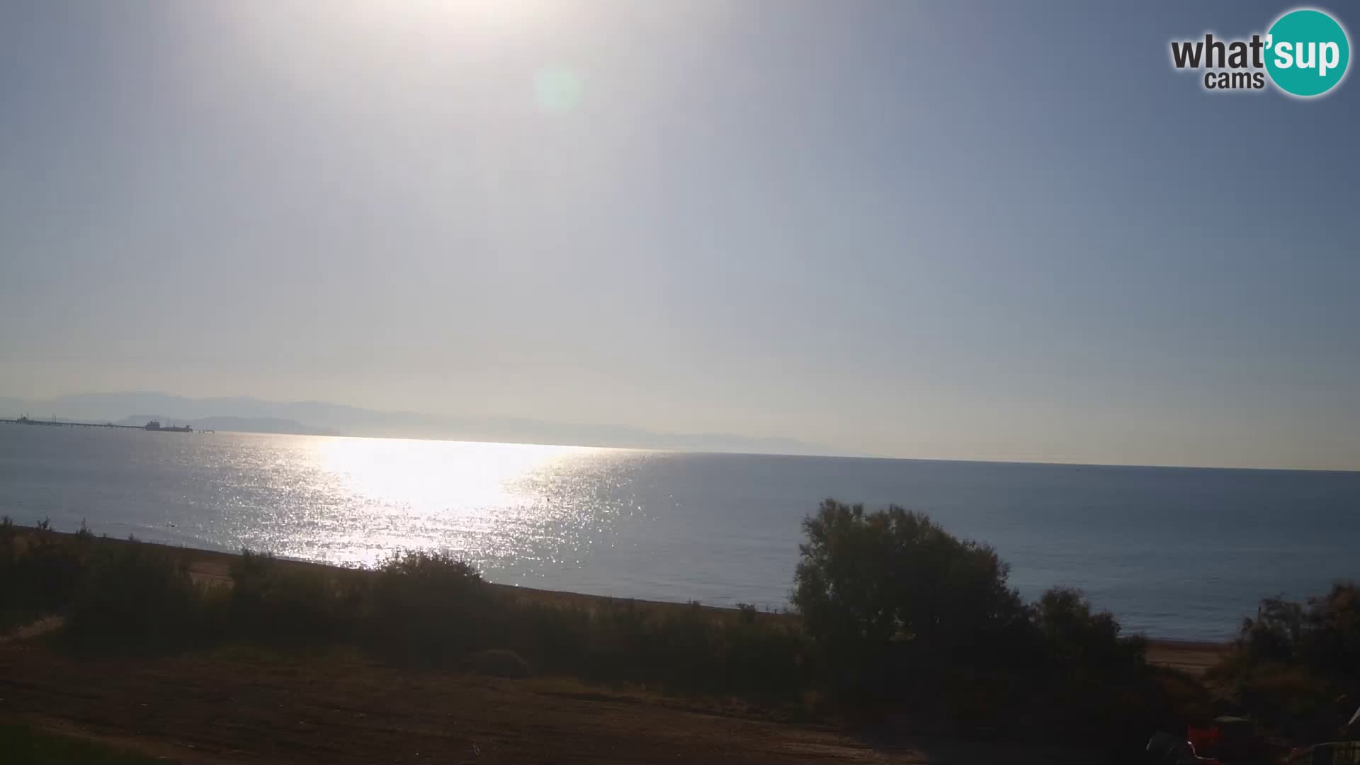 Live webcam Capoterra – La Maddalena beach – Sardinia – Italy