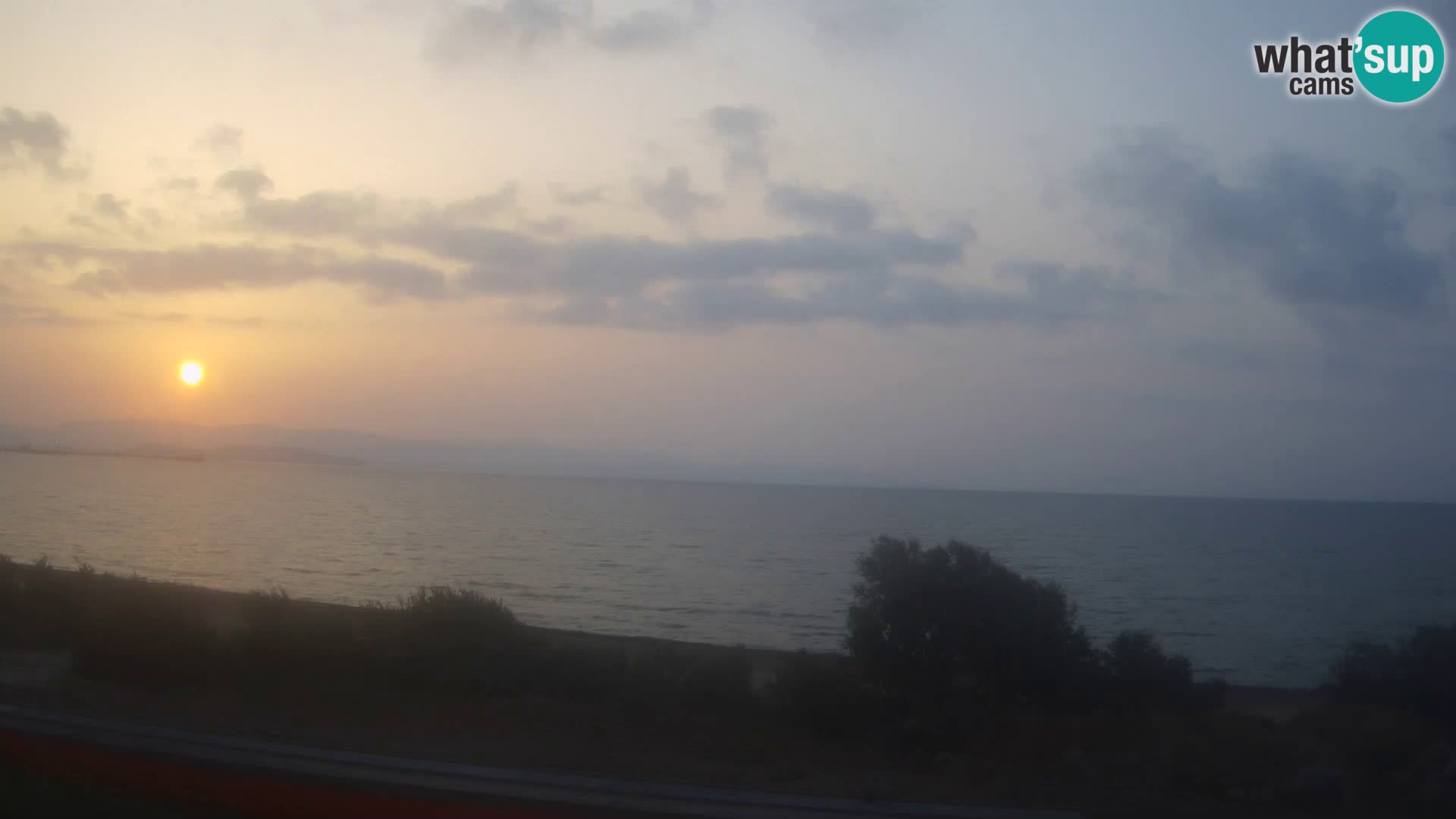 Webcam en vivo Capoterra – Playa La Maddalena – Cerdeña – Italia