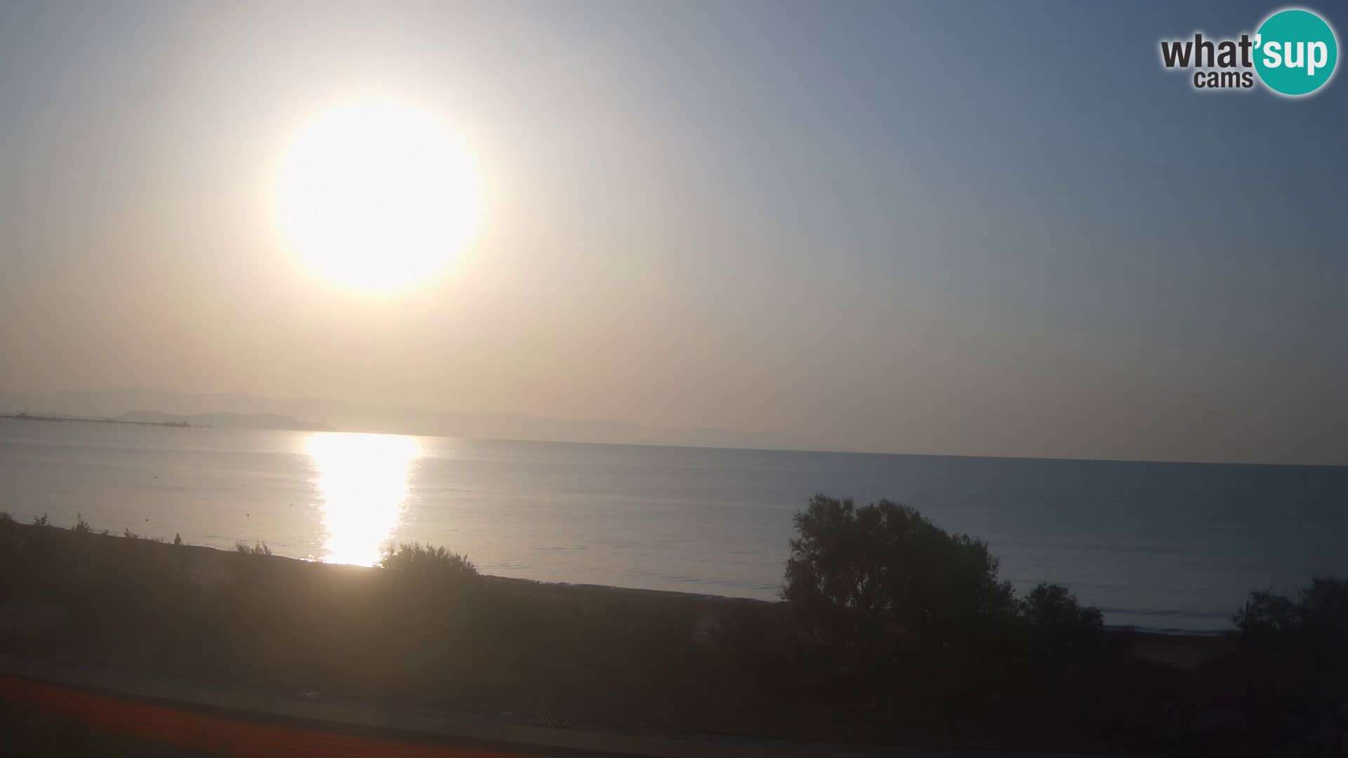 Live webcam Capoterra – La Maddalena beach – Sardinia – Italy