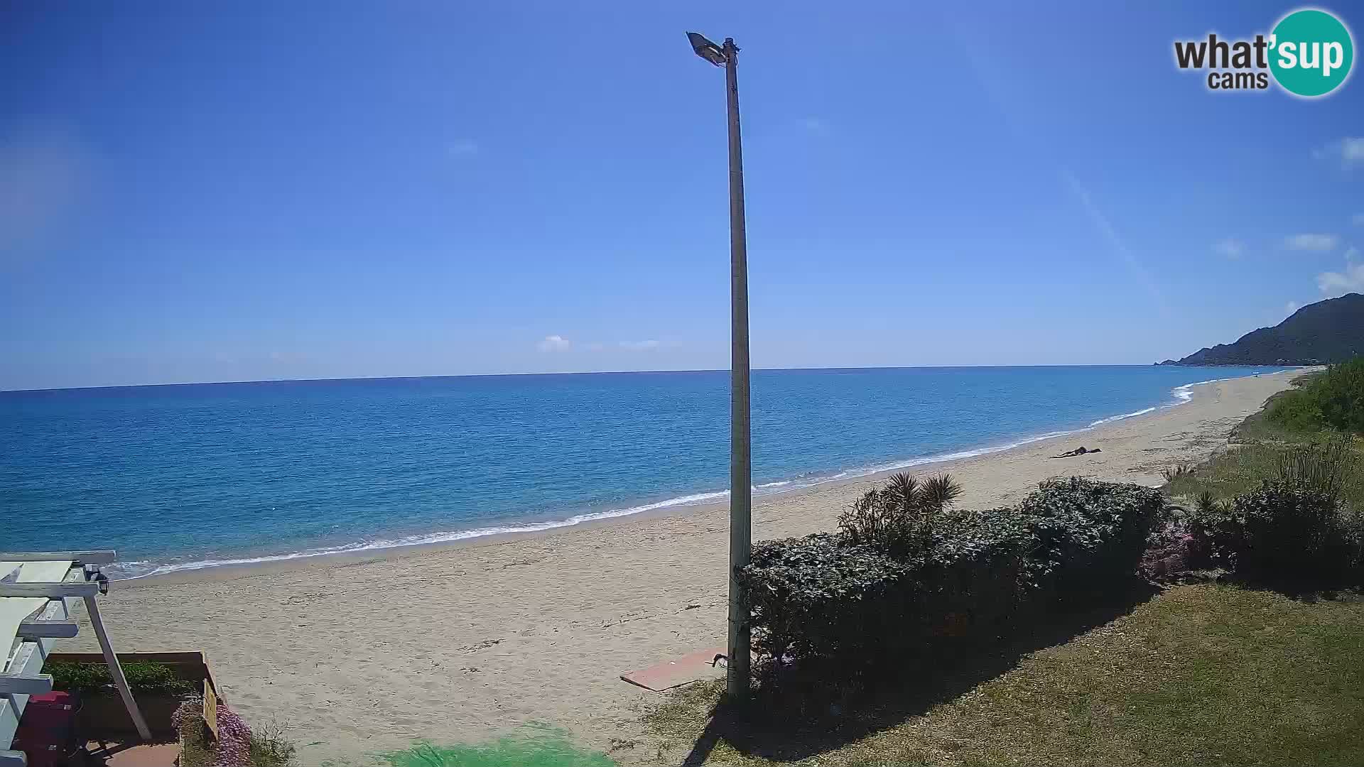 Spletna kamera plaža Museddu – Ogliastra – Sardinija – Italija