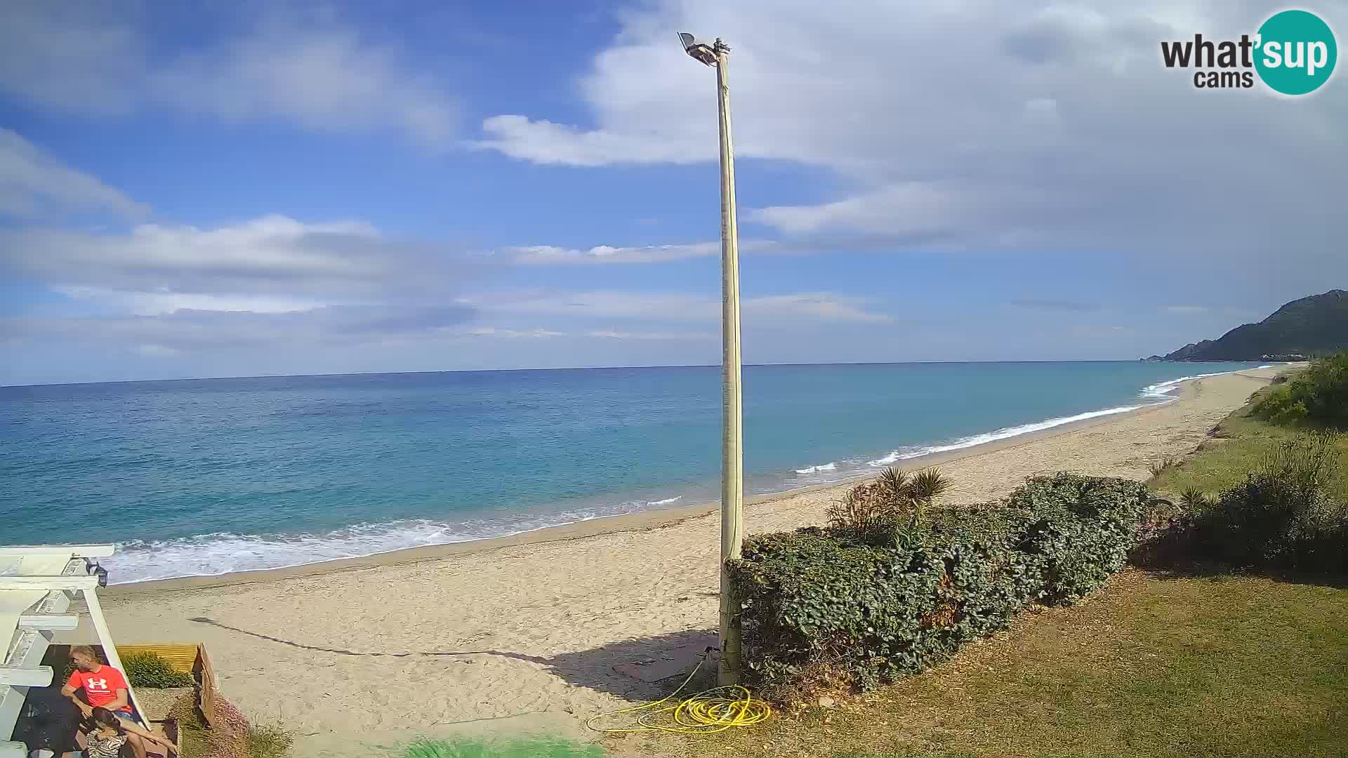 LIVE webcam Museddu beach – Ogliastra – Sardinia – Italy
