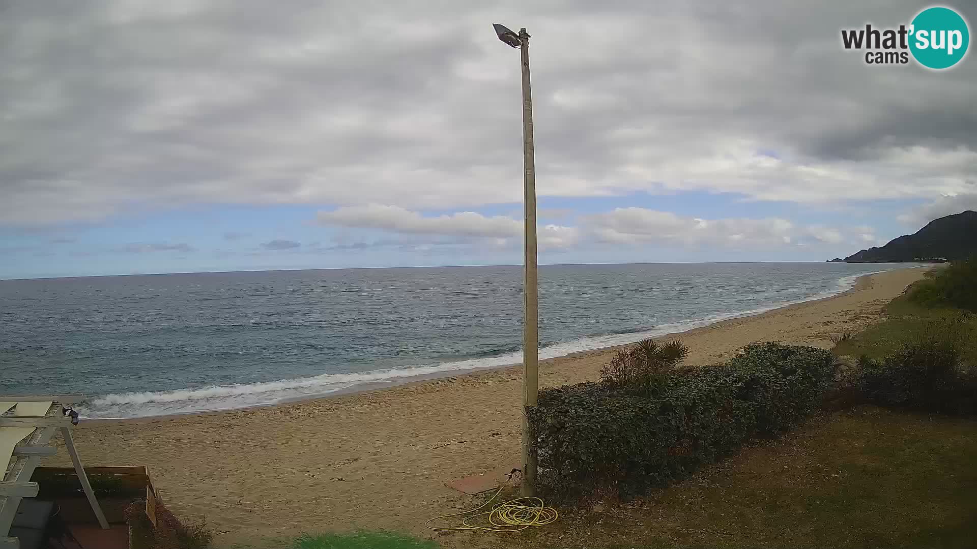 Camera en vivo playa Museddu – Ogliastra – Cerdeña – Italia