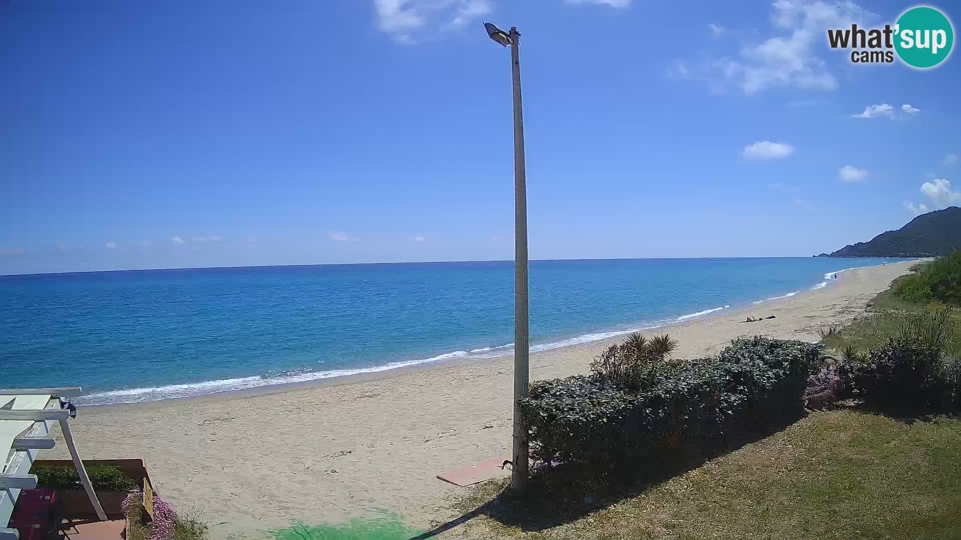LIVE webcam Museddu beach – Ogliastra – Sardinia – Italy