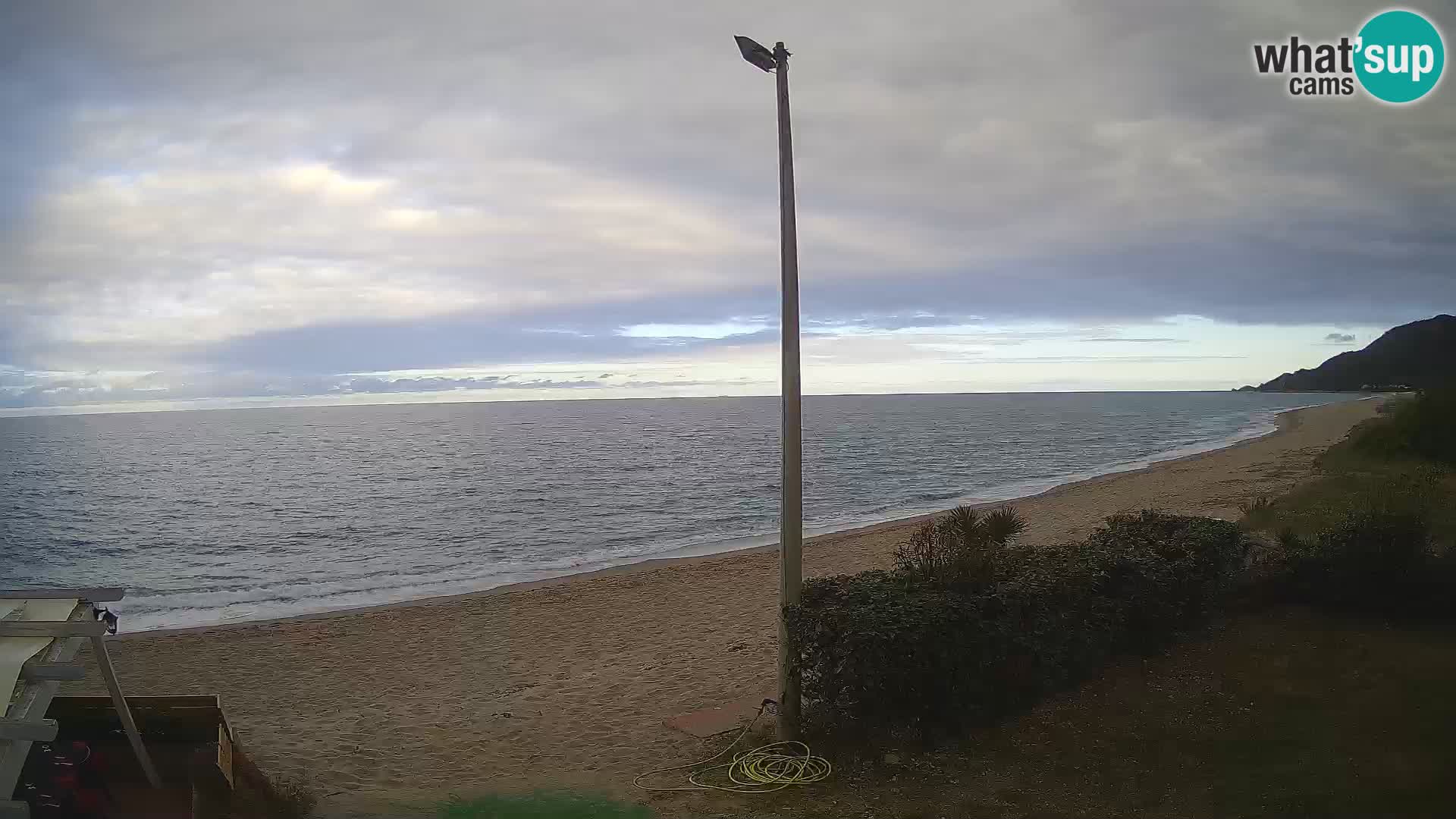 Webcam plage Museddu – Ogliastra livecam Sardaigne – Italie