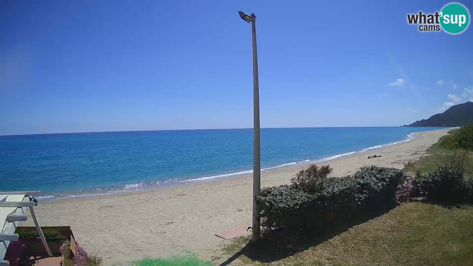 LIVE webcam Museddu beach – Ogliastra – Sardinia – Italy