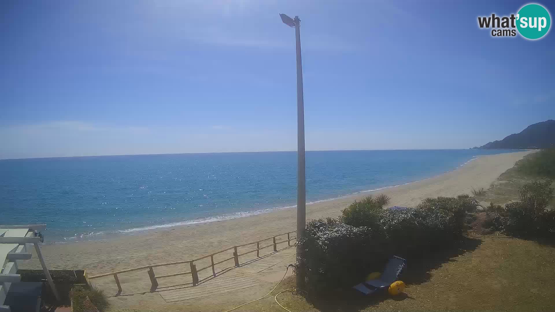LIVE webcam Museddu beach – Ogliastra – Sardinia – Italy