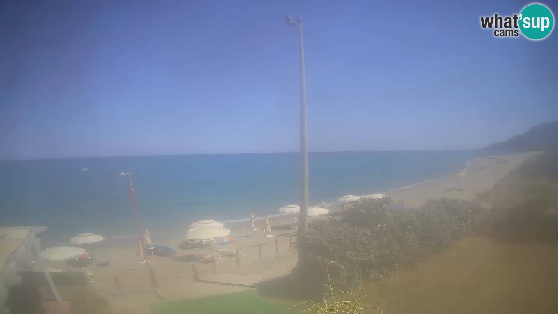 Webcam plage Museddu – Ogliastra livecam Sardaigne – Italie