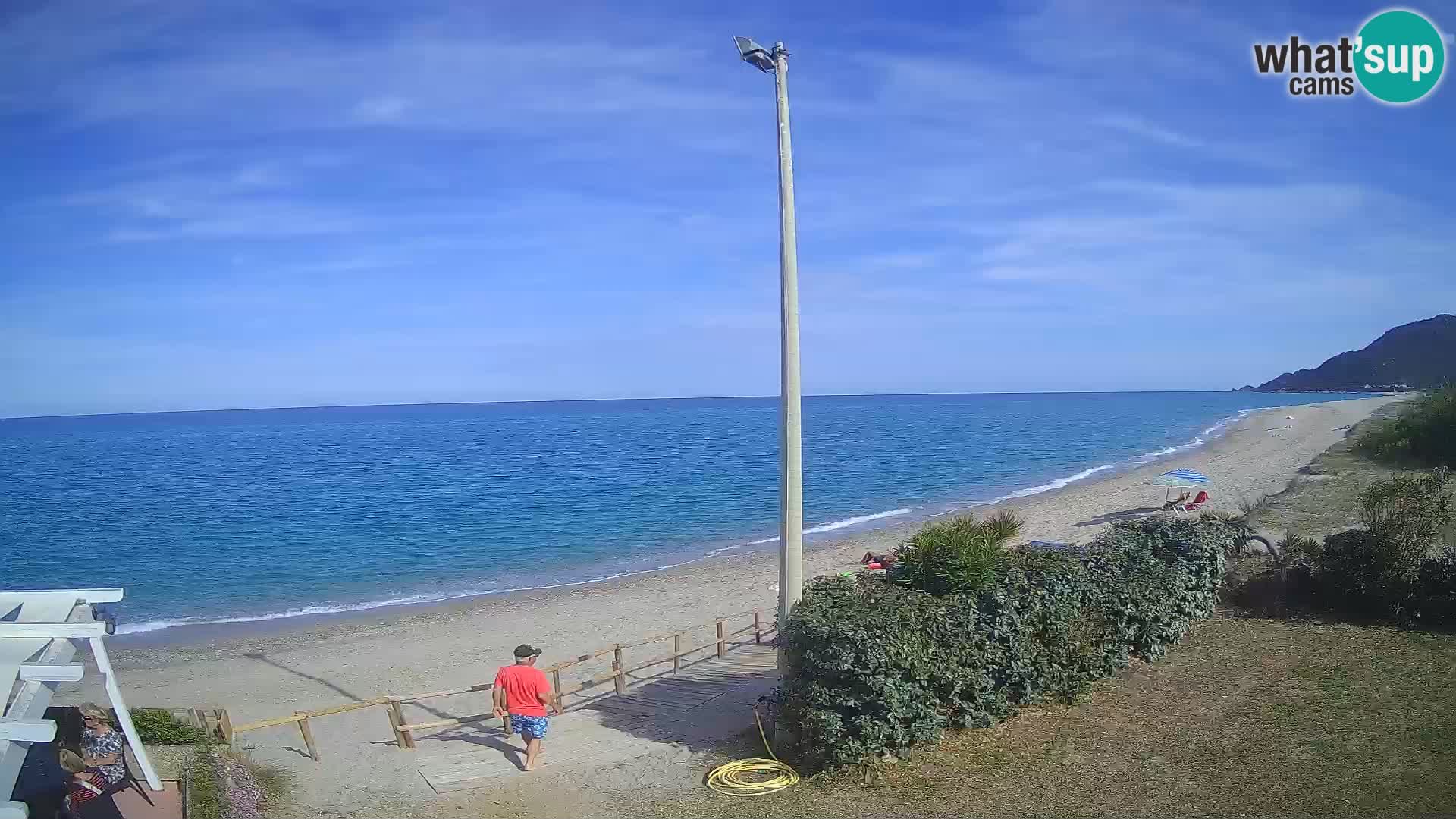 Webcam Museddu Strand – Ogliastra – Sardinien – Italien