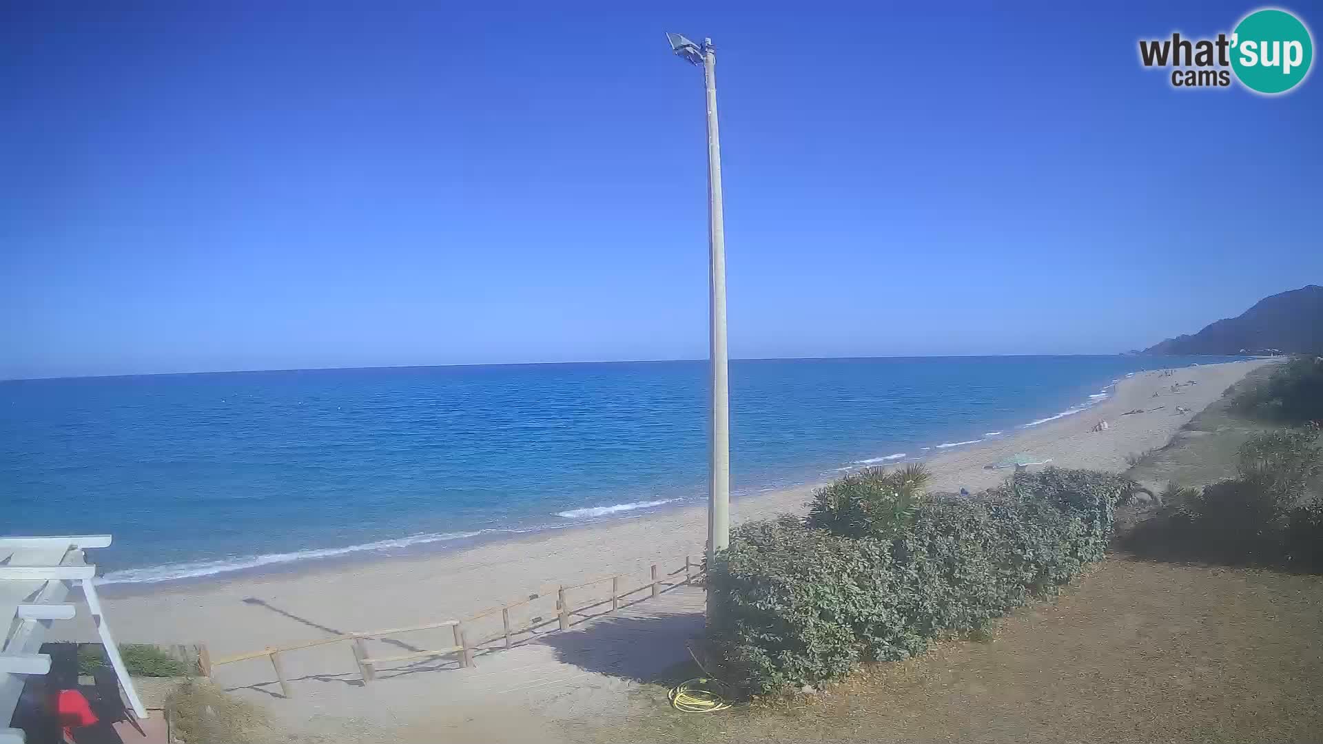 Webcam Museddu Strand – Ogliastra – Sardinien – Italien