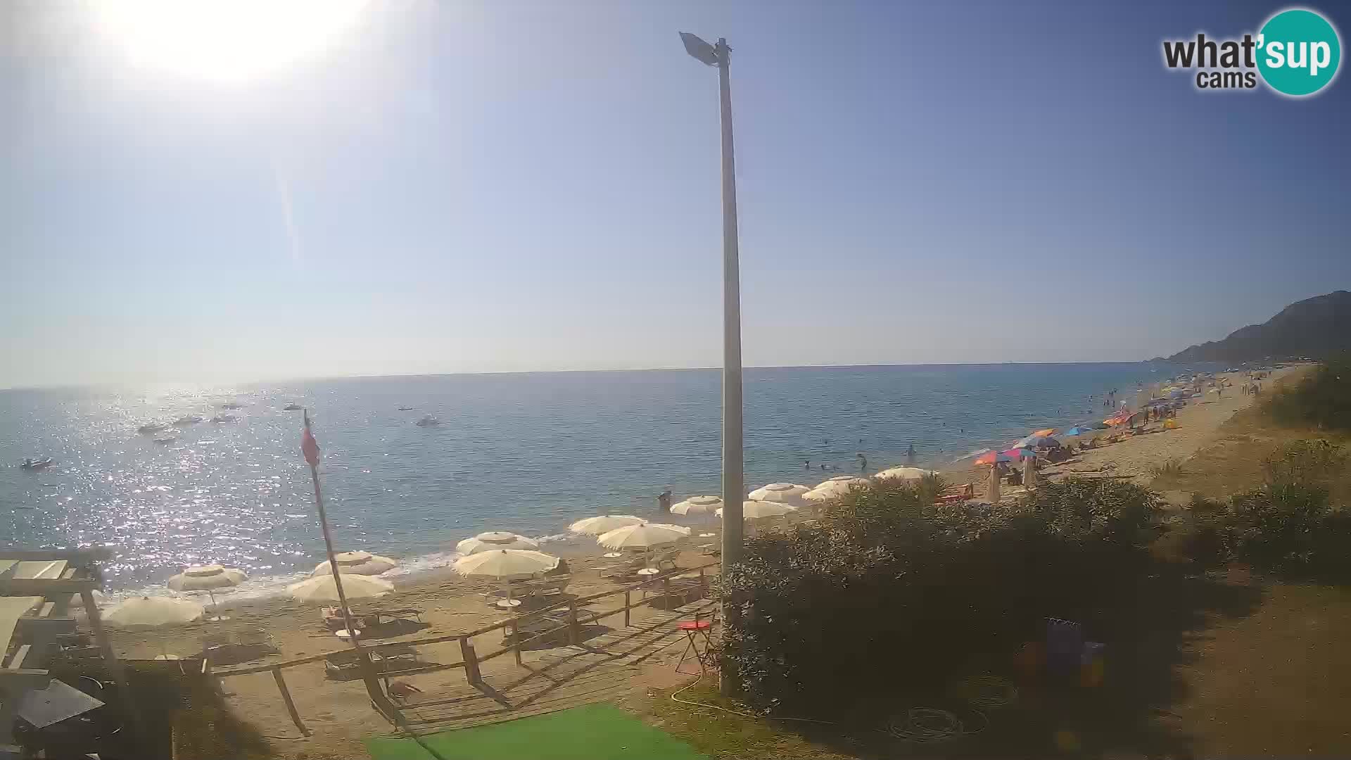 Camera en vivo playa Museddu – Ogliastra – Cerdeña – Italia