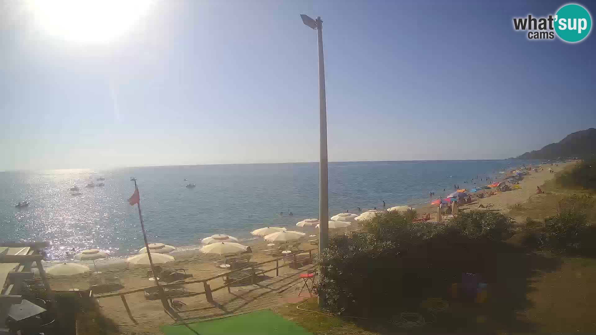 Camera en vivo playa Museddu – Ogliastra – Cerdeña – Italia