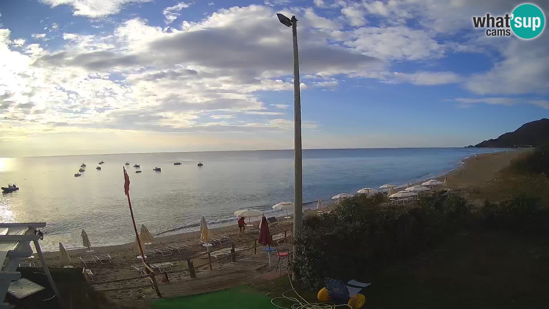 Webcam plage Museddu – Ogliastra livecam Sardaigne – Italie