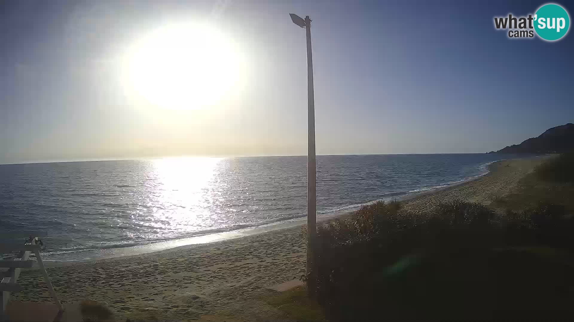 LIVE webcam Museddu beach – Ogliastra – Sardinia – Italy