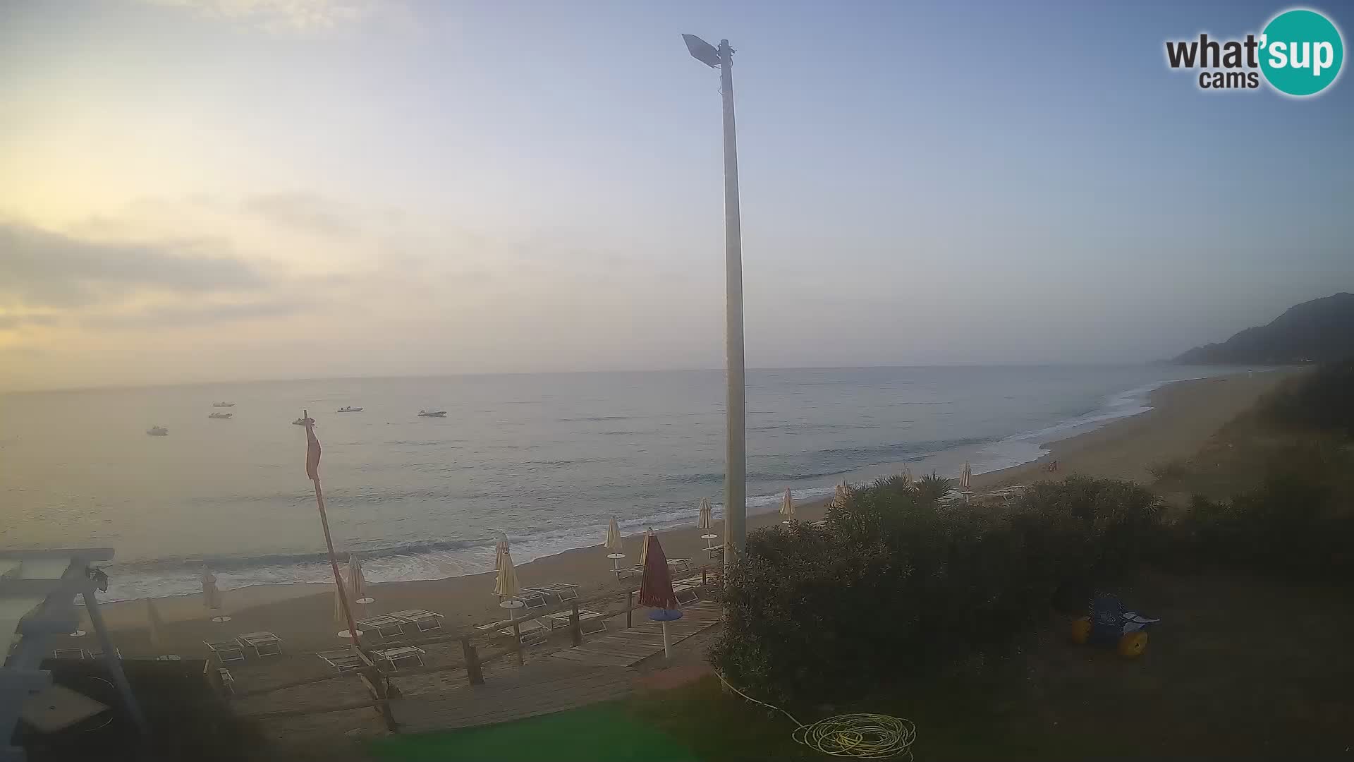 LIVE webcam Museddu beach – Ogliastra – Sardinia – Italy