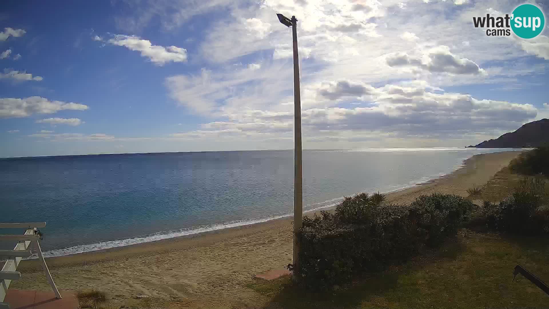 Camera en vivo playa Museddu – Ogliastra – Cerdeña – Italia