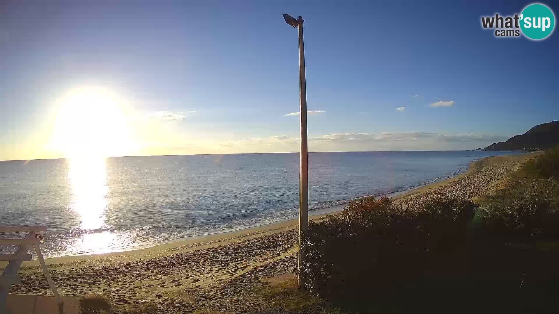 Spletna kamera plaža Museddu – Ogliastra – Sardinija – Italija