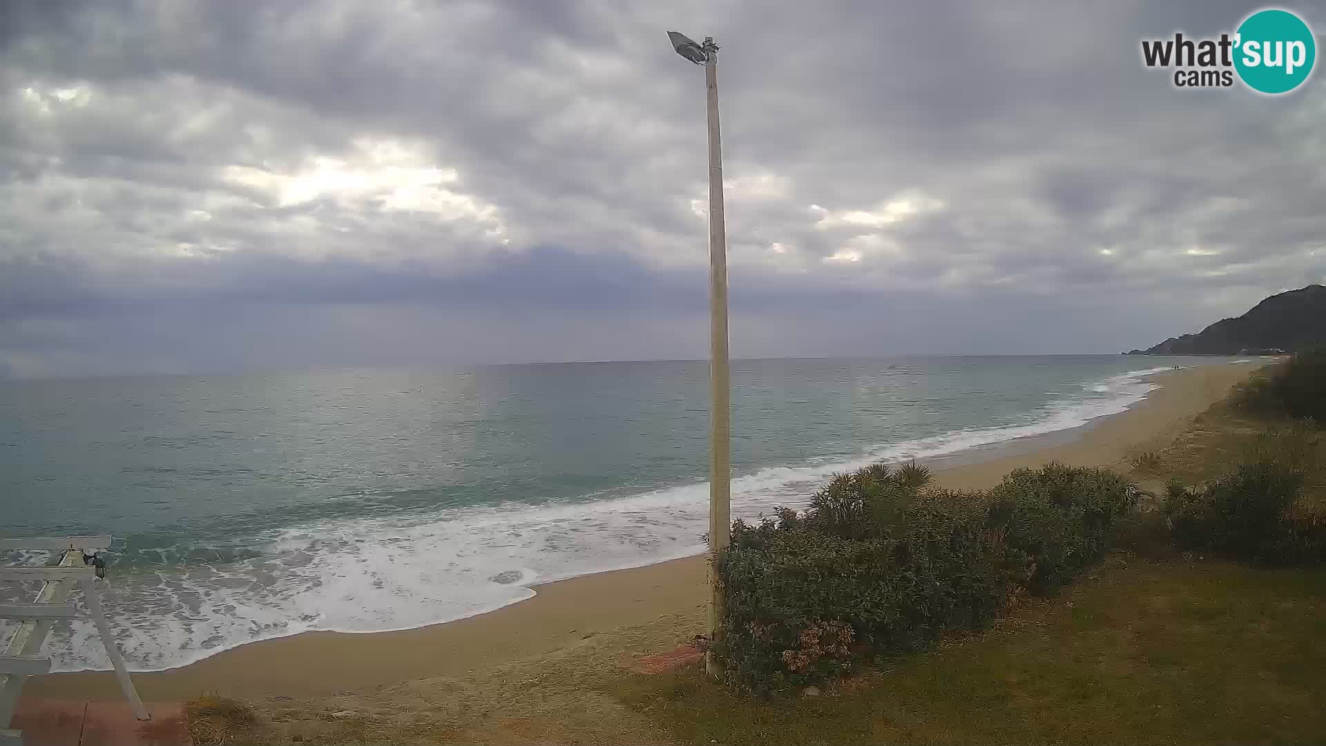 LIVE webcam Museddu beach – Ogliastra – Sardinia – Italy