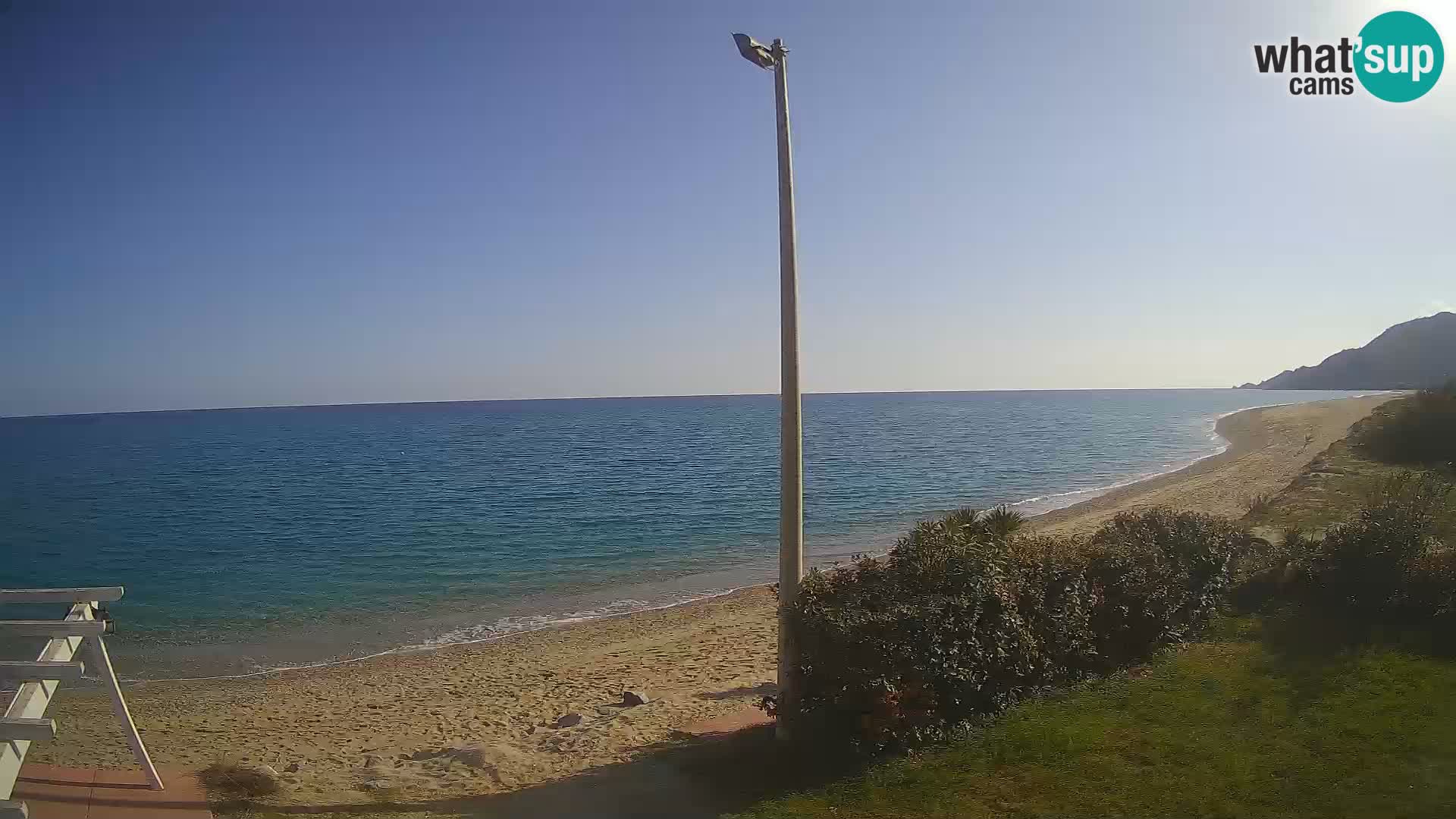 Camera en vivo playa Museddu – Ogliastra – Cerdeña – Italia