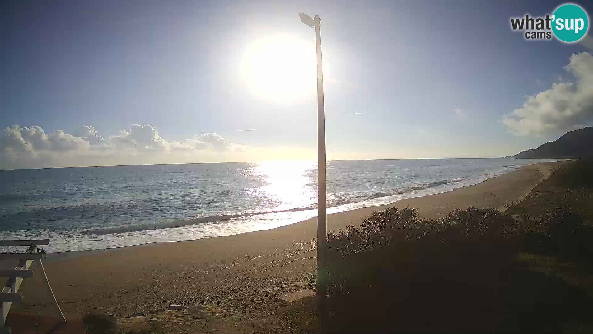 Camera en vivo playa Museddu – Ogliastra – Cerdeña – Italia