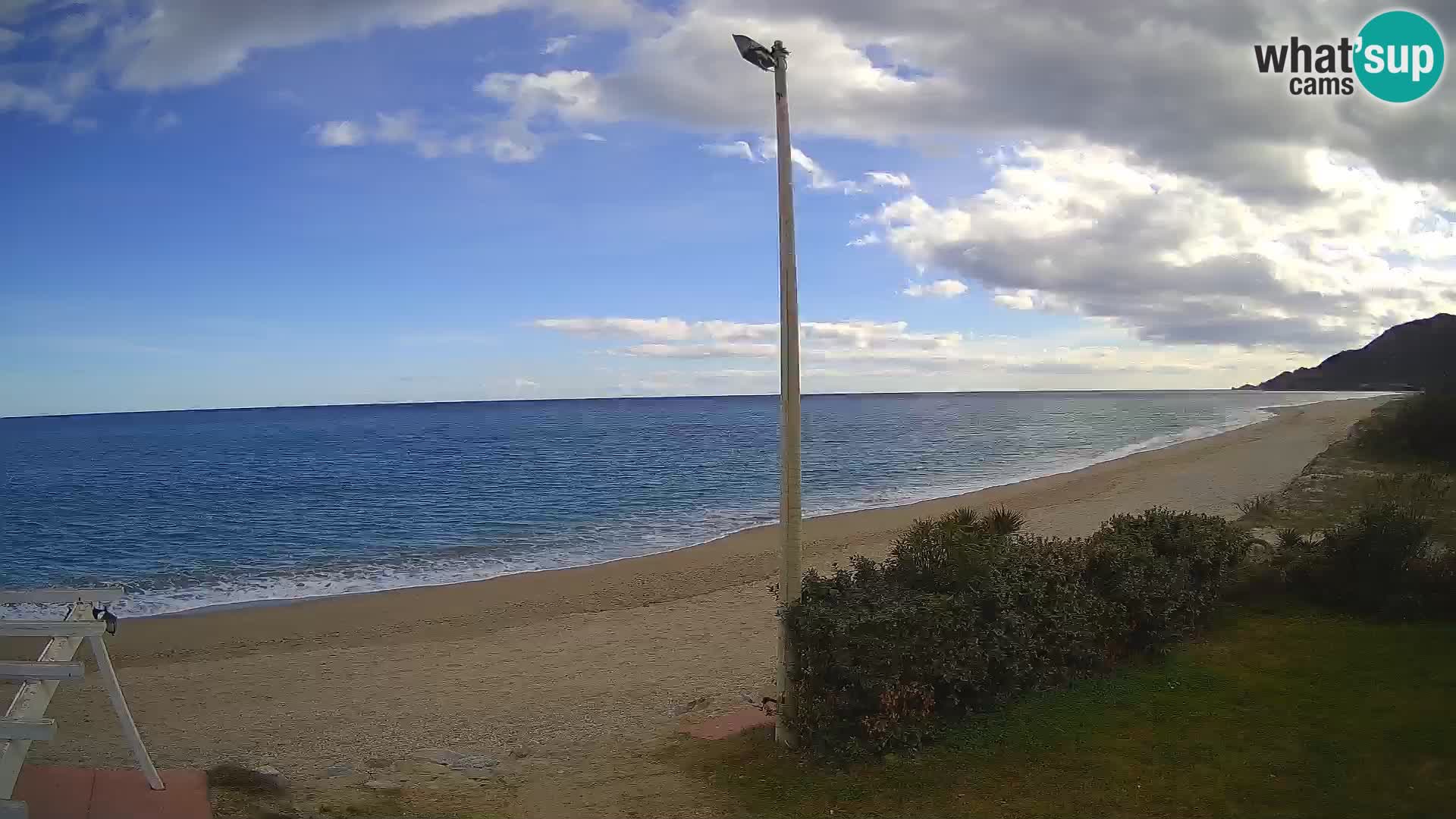 Webcam Museddu Strand – Ogliastra – Sardinien – Italien