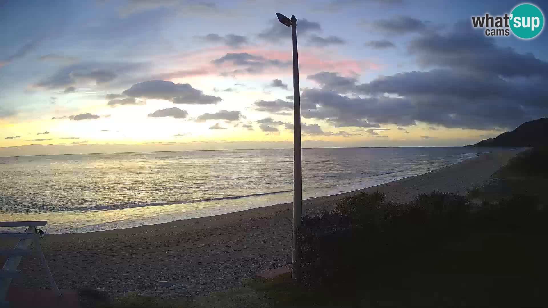 Camera en vivo playa Museddu – Ogliastra – Cerdeña – Italia