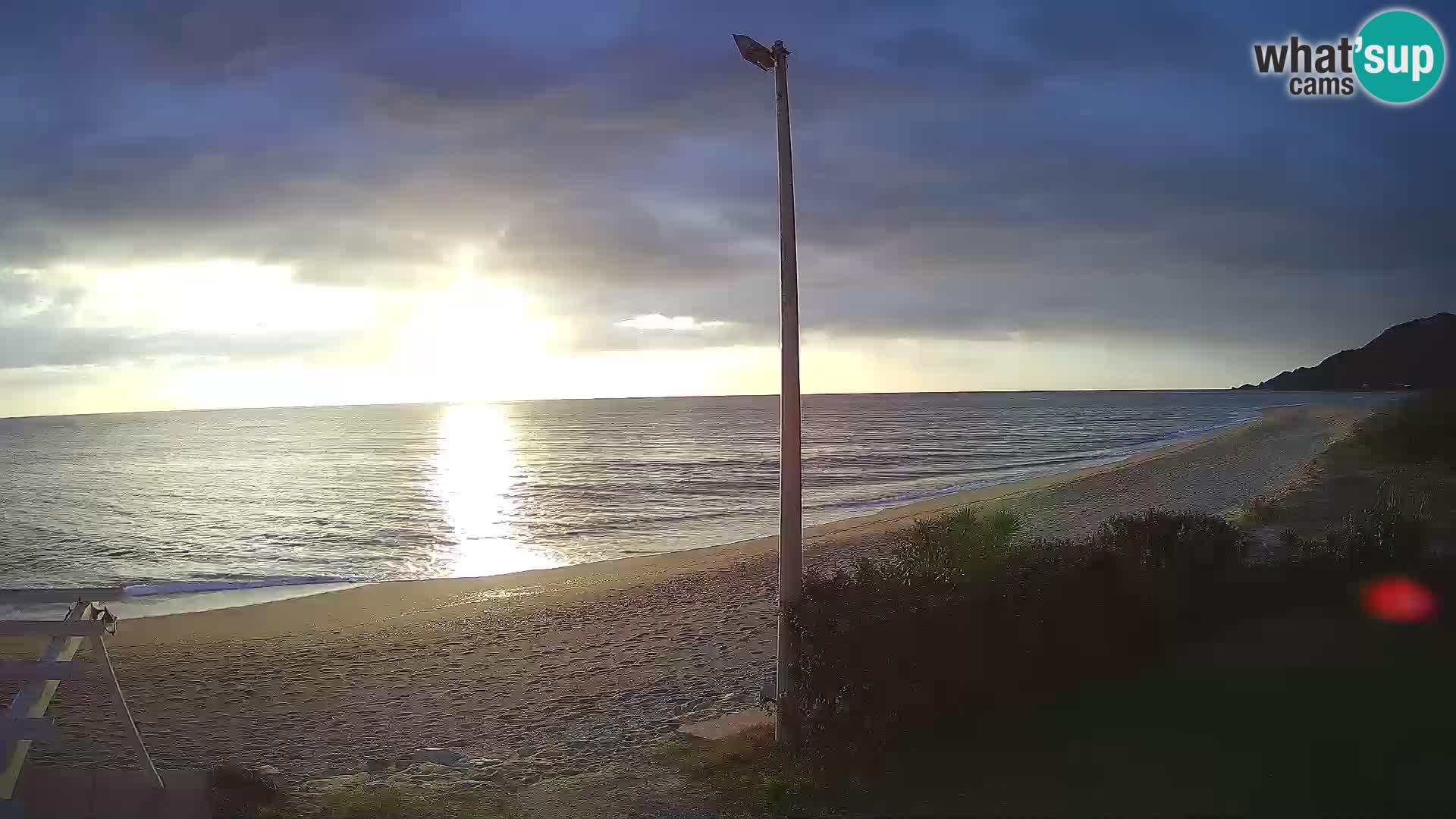 Camera en vivo playa Museddu – Ogliastra – Cerdeña – Italia