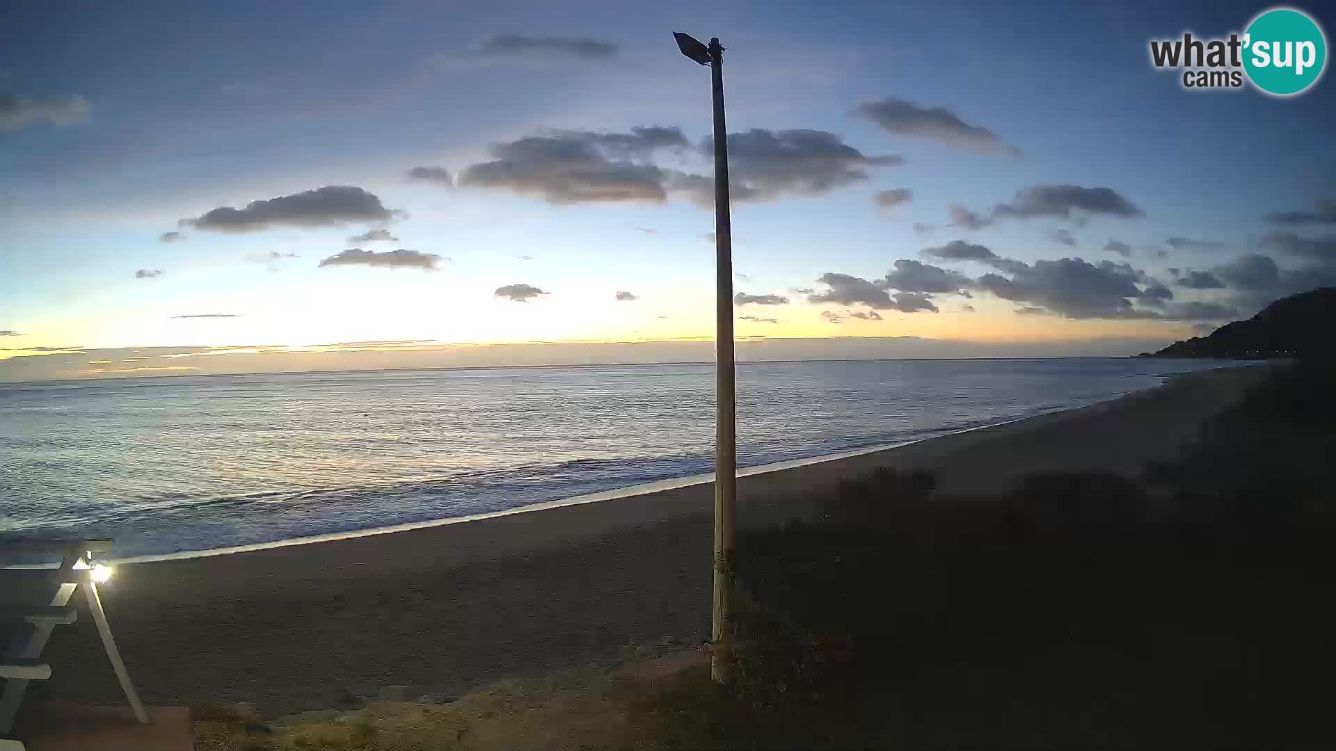 Camera en vivo playa Museddu – Ogliastra – Cerdeña – Italia