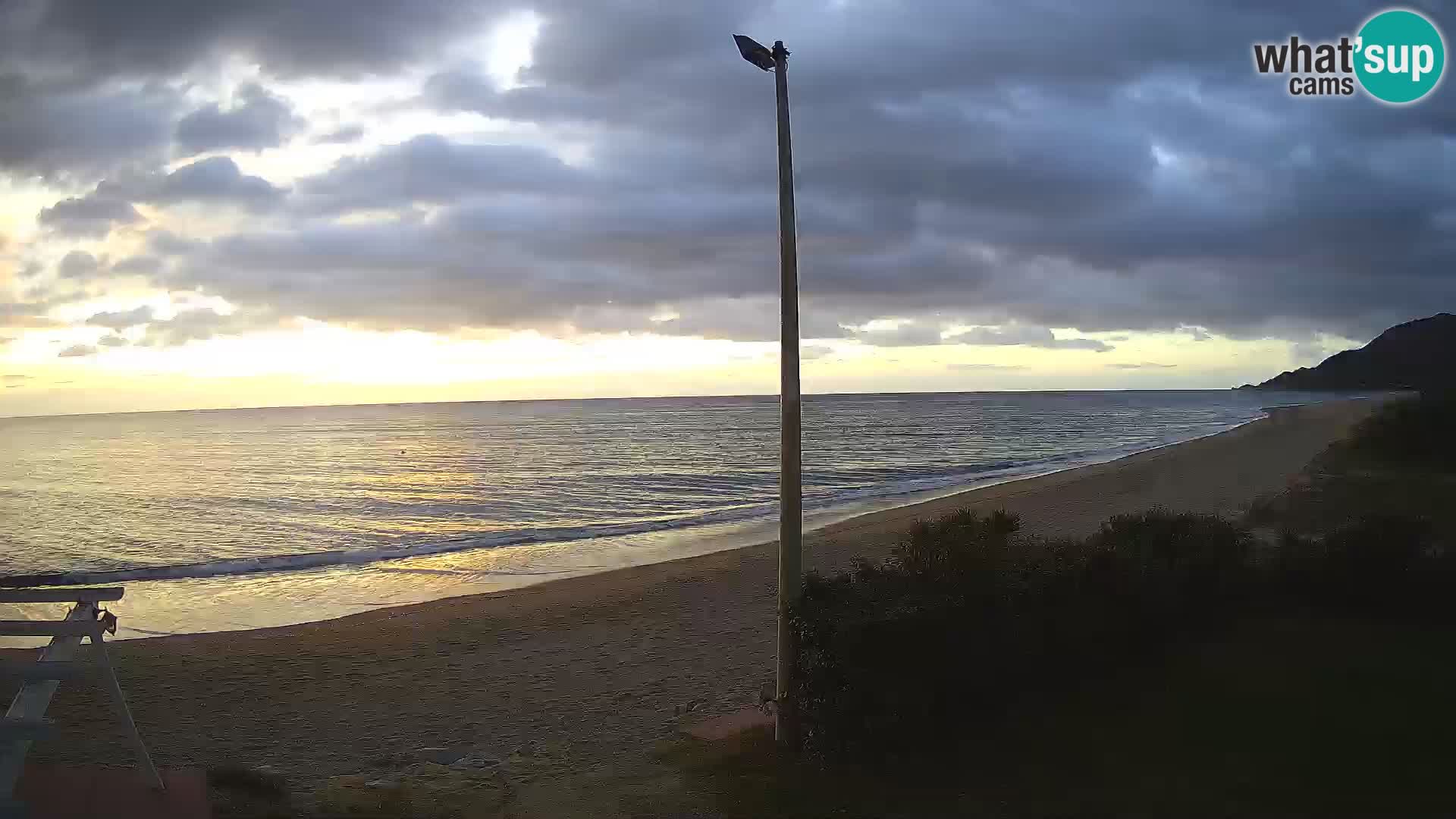 Camera en vivo playa Museddu – Ogliastra – Cerdeña – Italia