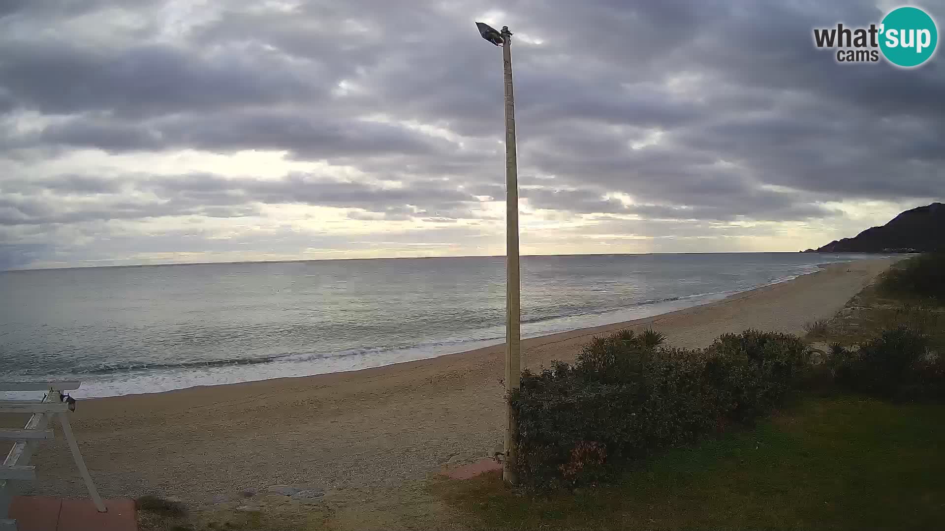 Camera en vivo playa Museddu – Ogliastra – Cerdeña – Italia