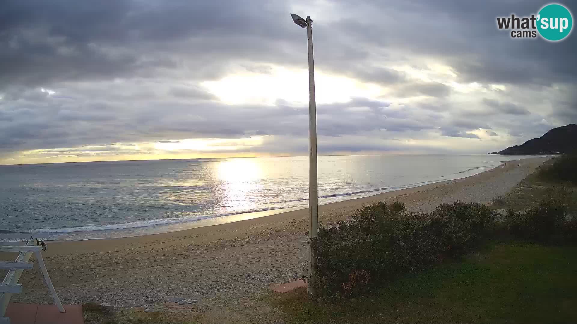 Camera en vivo playa Museddu – Ogliastra – Cerdeña – Italia