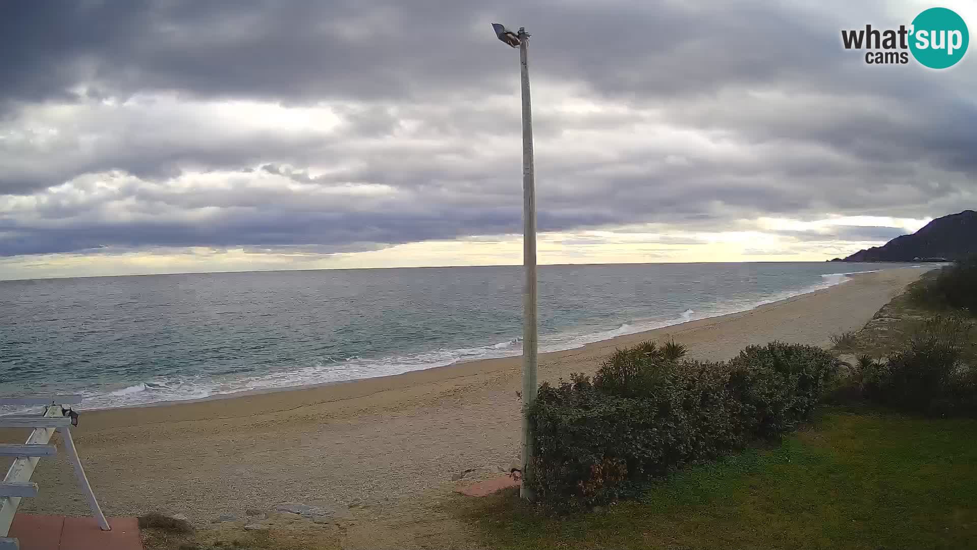 Camera en vivo playa Museddu – Ogliastra – Cerdeña – Italia