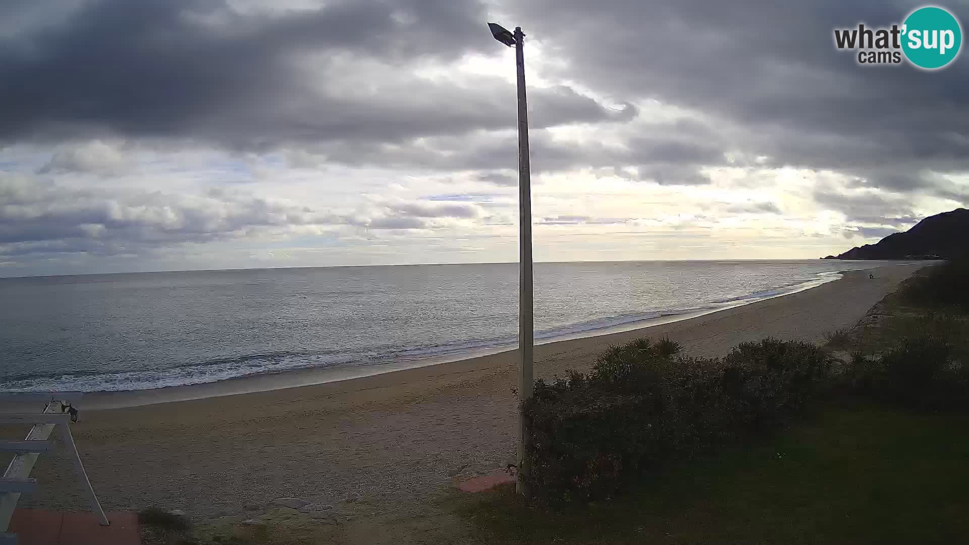 Camera en vivo playa Museddu – Ogliastra – Cerdeña – Italia