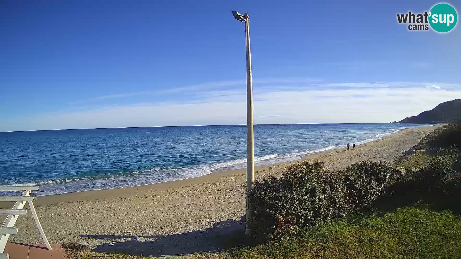 Spletna kamera plaža Museddu – Ogliastra – Sardinija – Italija