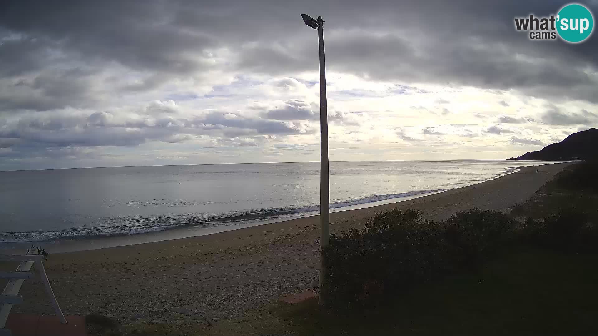 Camera en vivo playa Museddu – Ogliastra – Cerdeña – Italia