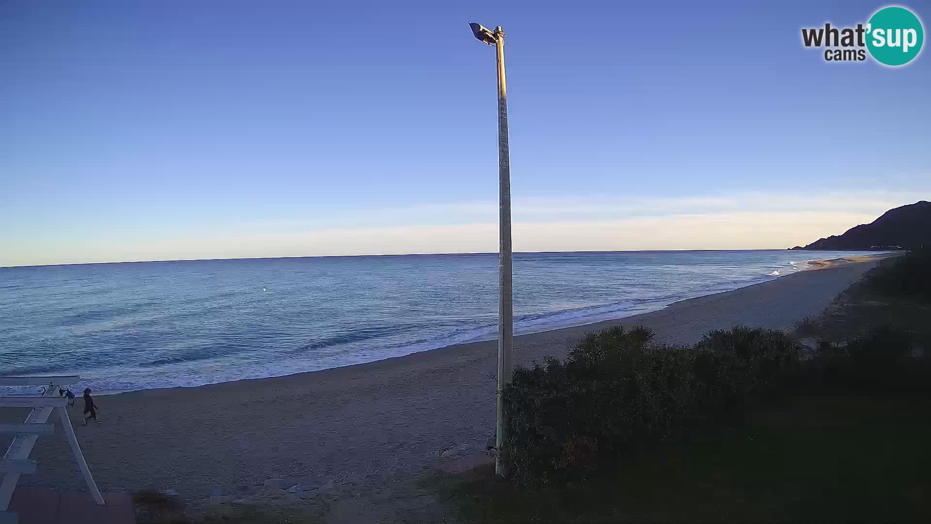 Camera en vivo playa Museddu – Ogliastra – Cerdeña – Italia