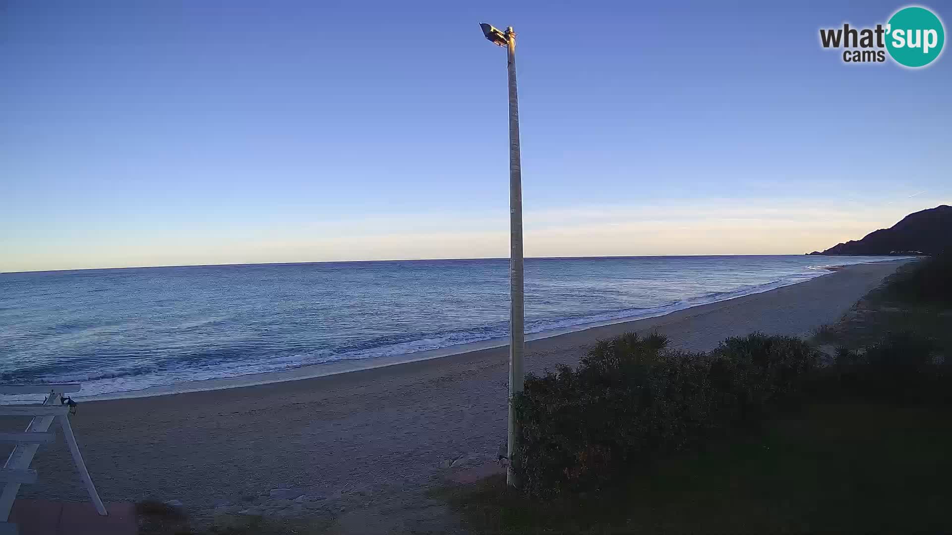 LIVE webcam spiaggia di Museddu – Ogliastra – Sardegna