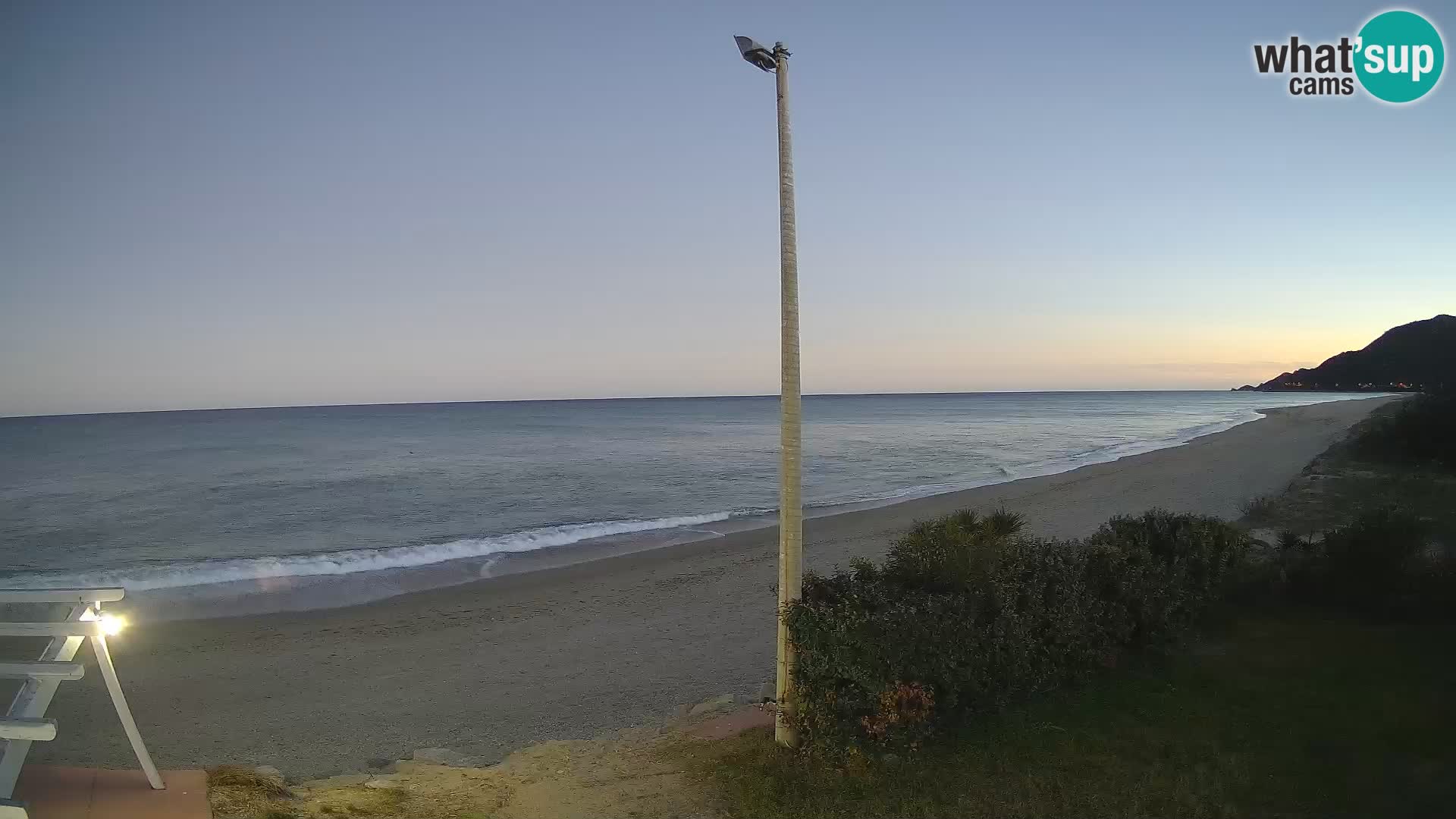 Camera en vivo playa Museddu – Ogliastra – Cerdeña – Italia