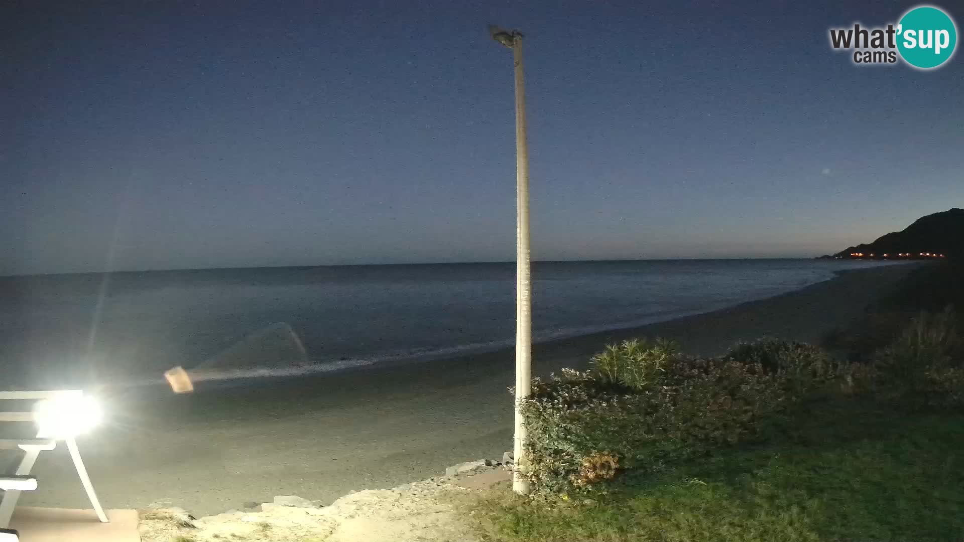 Camera en vivo playa Museddu – Ogliastra – Cerdeña – Italia