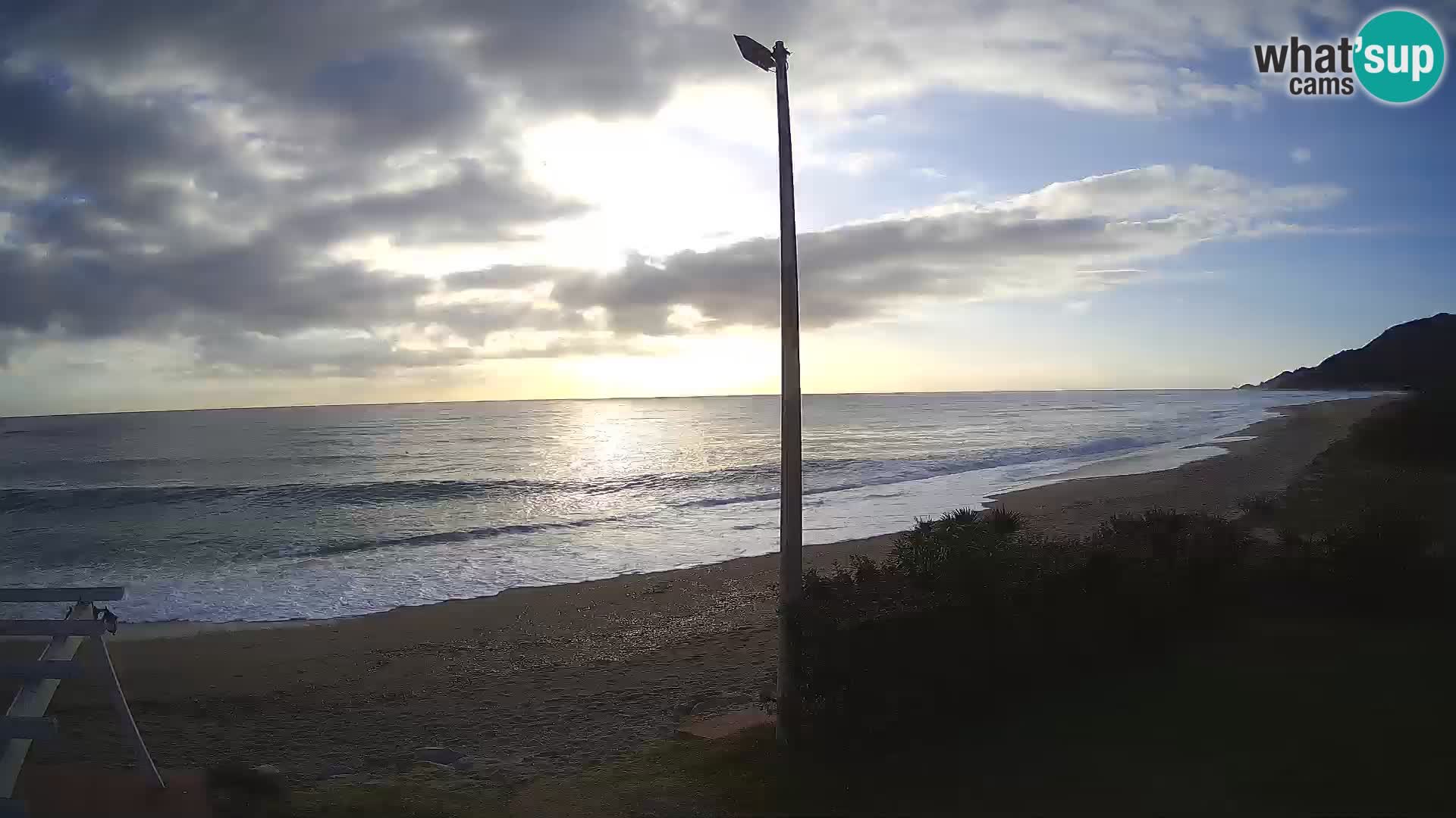 Camera en vivo playa Museddu – Ogliastra – Cerdeña – Italia