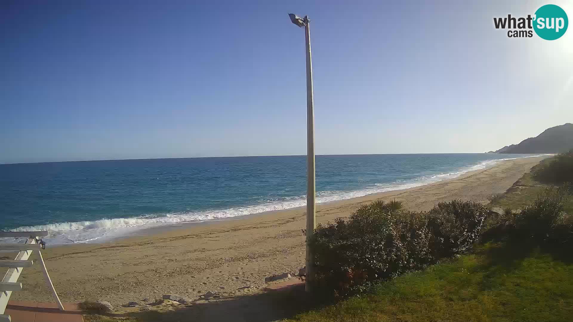 Camera en vivo playa Museddu – Ogliastra – Cerdeña – Italia