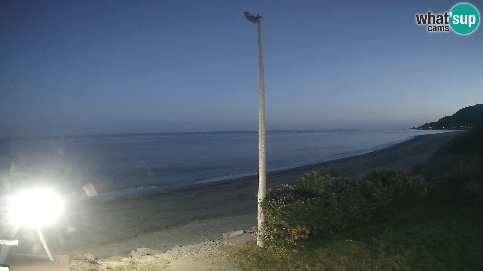 Camera en vivo playa Museddu – Ogliastra – Cerdeña – Italia