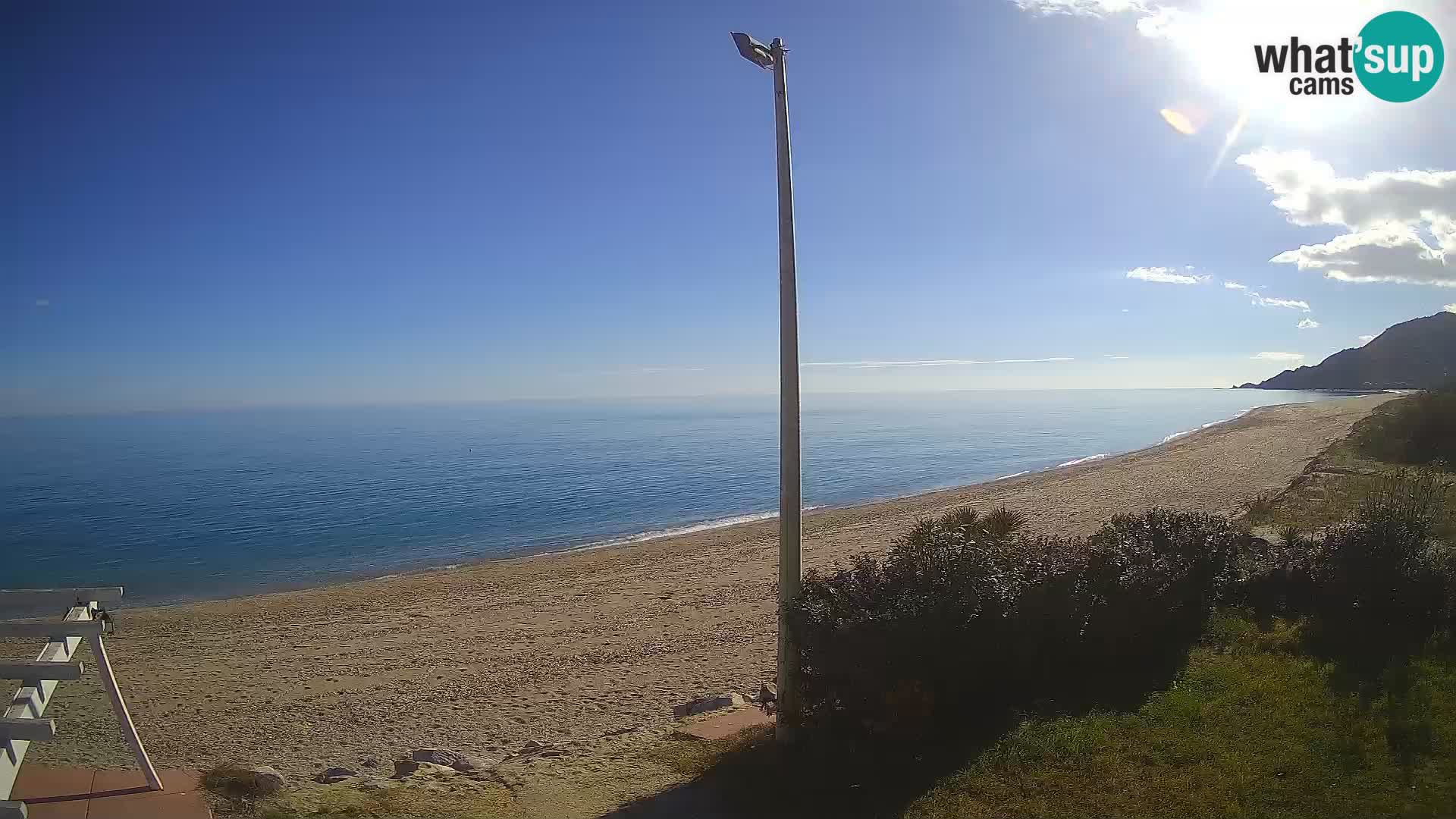 Camera en vivo playa Museddu – Ogliastra – Cerdeña – Italia