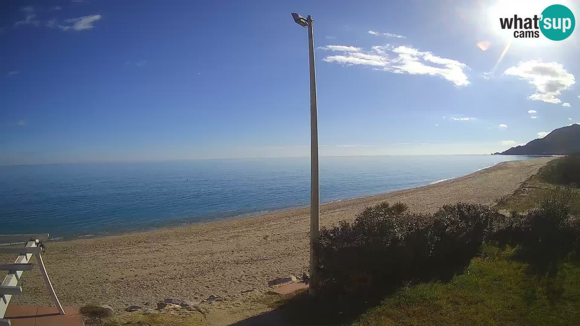 Camera en vivo playa Museddu – Ogliastra – Cerdeña – Italia