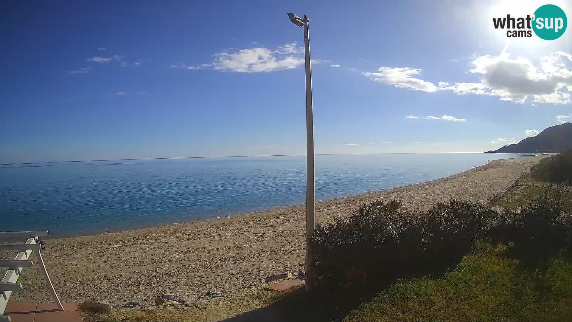 Spletna kamera plaža Museddu – Ogliastra – Sardinija – Italija