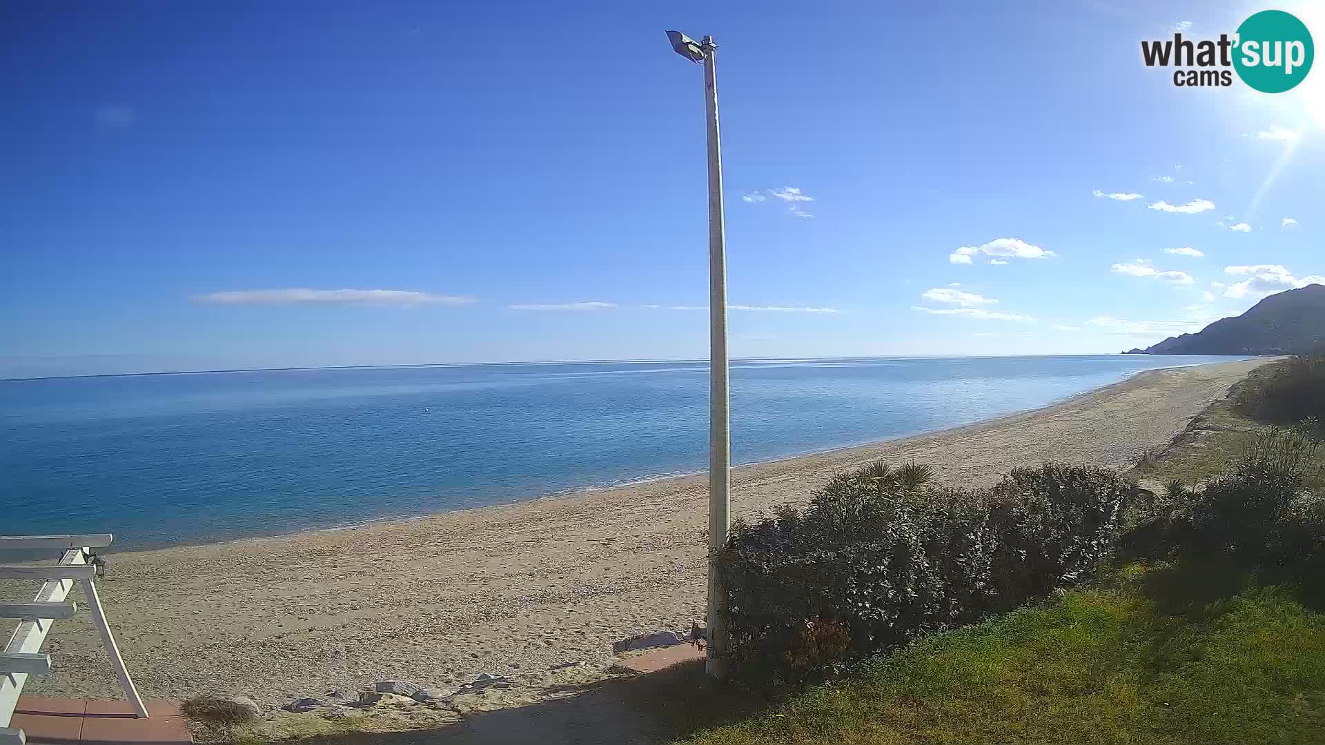 Camera en vivo playa Museddu – Ogliastra – Cerdeña – Italia