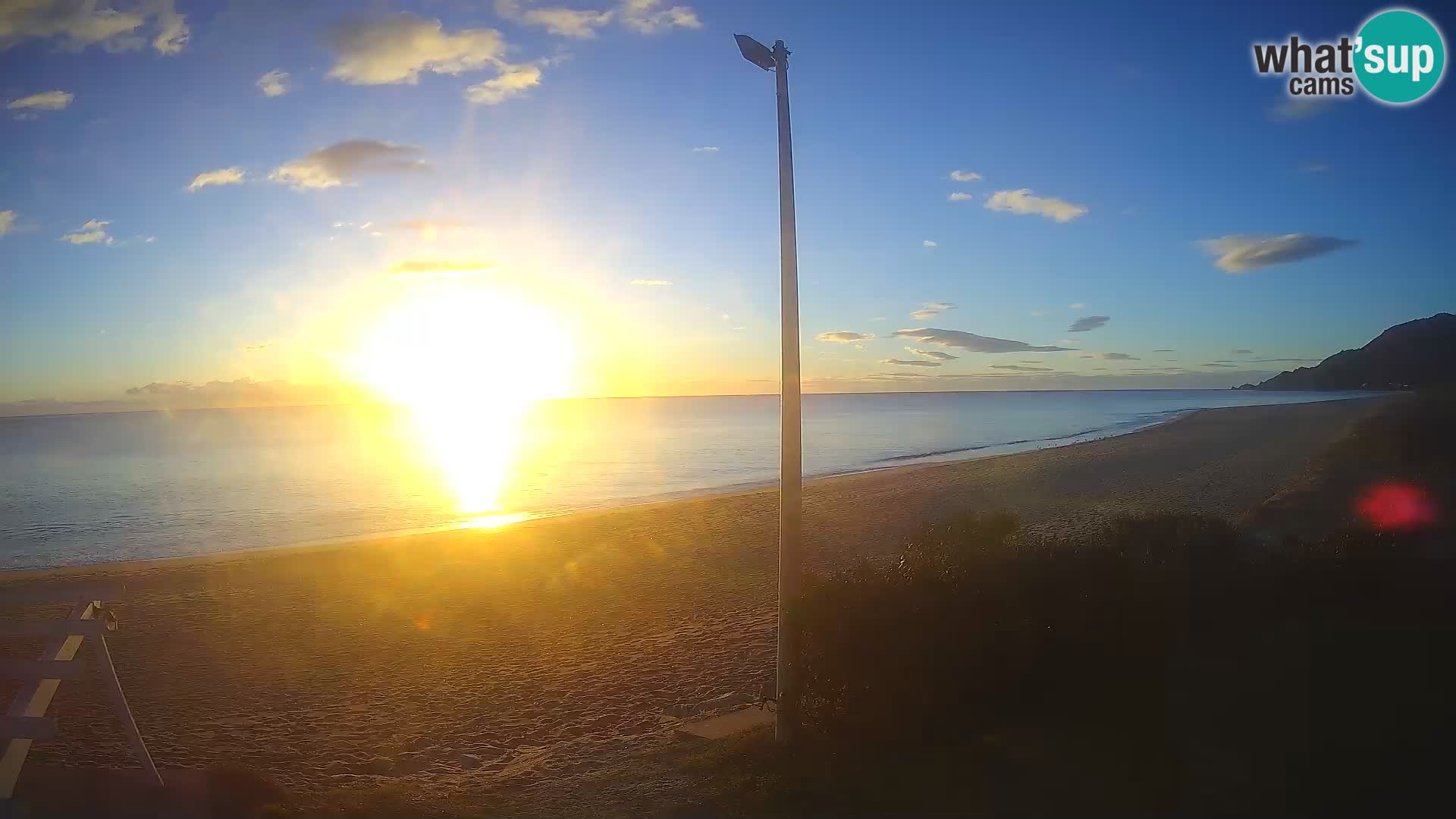 LIVE webcam Museddu beach – Ogliastra – Sardinia – Italy