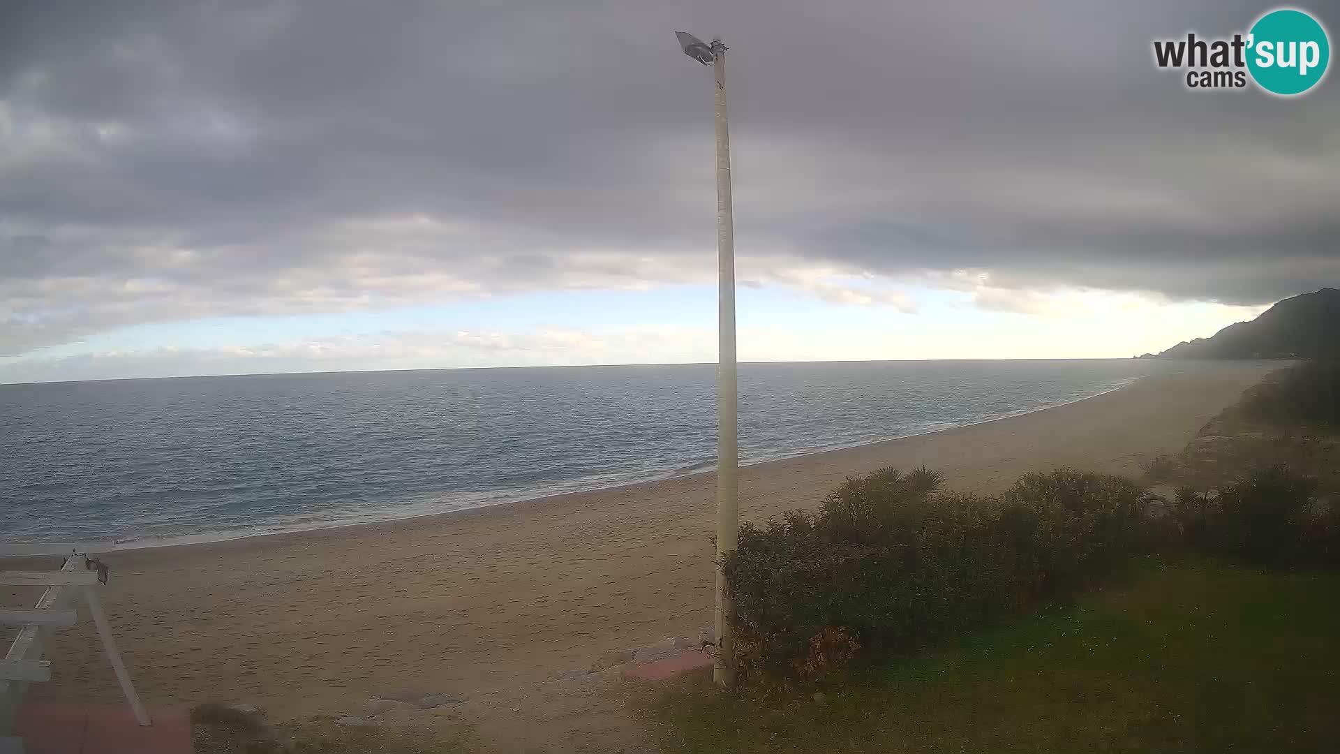 Camera en vivo playa Museddu – Ogliastra – Cerdeña – Italia