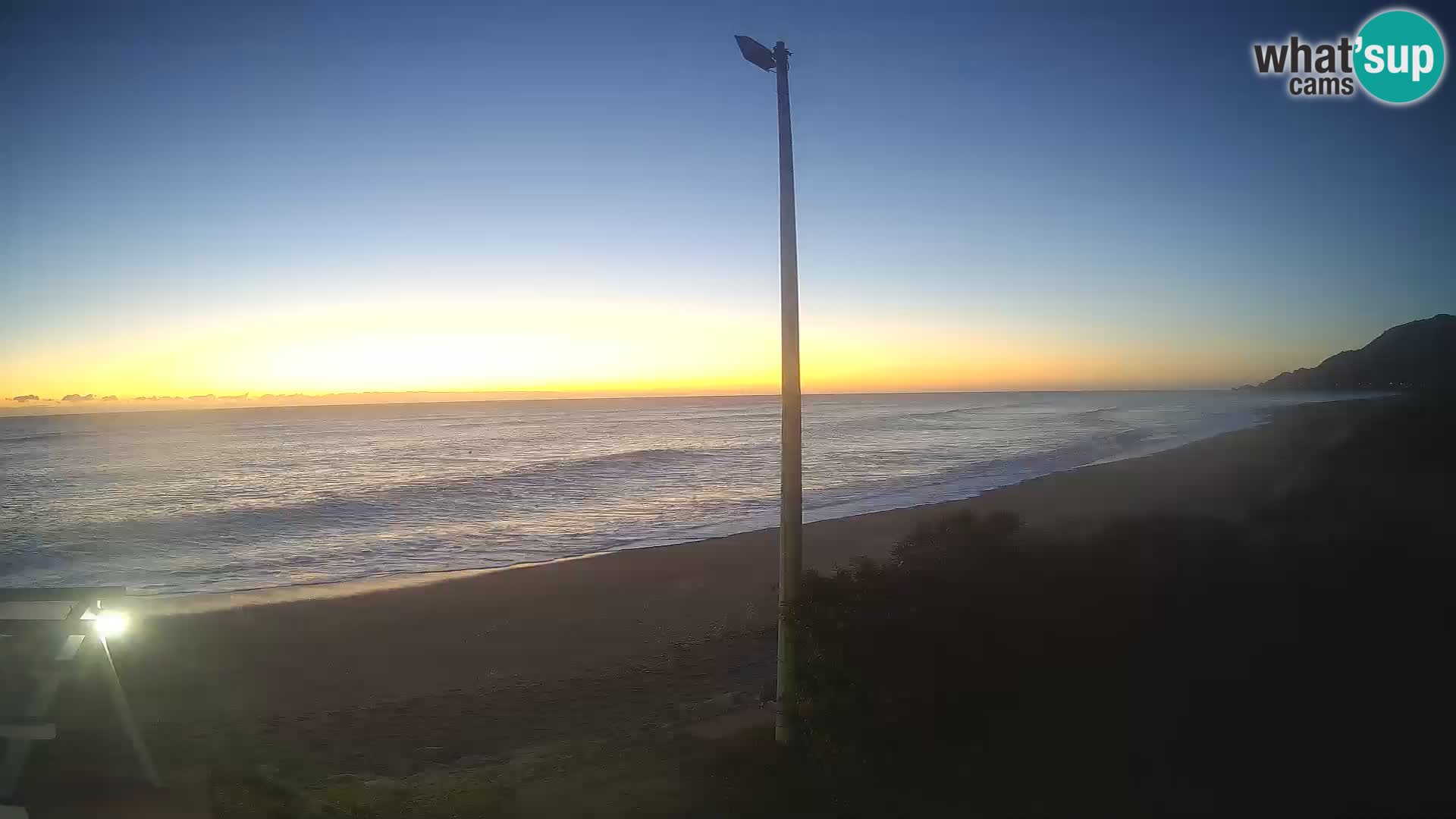 Camera en vivo playa Museddu – Ogliastra – Cerdeña – Italia